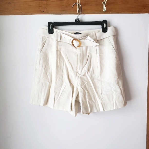 J. Crew Pants - NWT J. Crew High-Waisted Belted Shorts